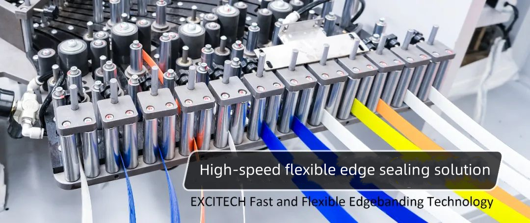 تقنية EXCITECH السريعة والمرنة لربط الحواف.