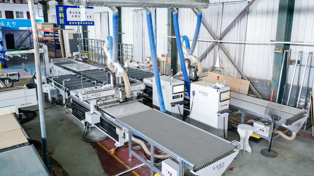 أنواع آلة القطع CNC EXCITECH WOODWORKING.