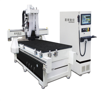 آلة التعشيش CNC مع محطة عمل مزدوجة لقطع الألواح الخشبية