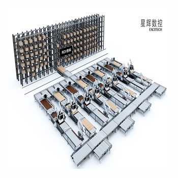 وحدة القطع الذكية CNC خط إنتاج القطع الفعال والمرن