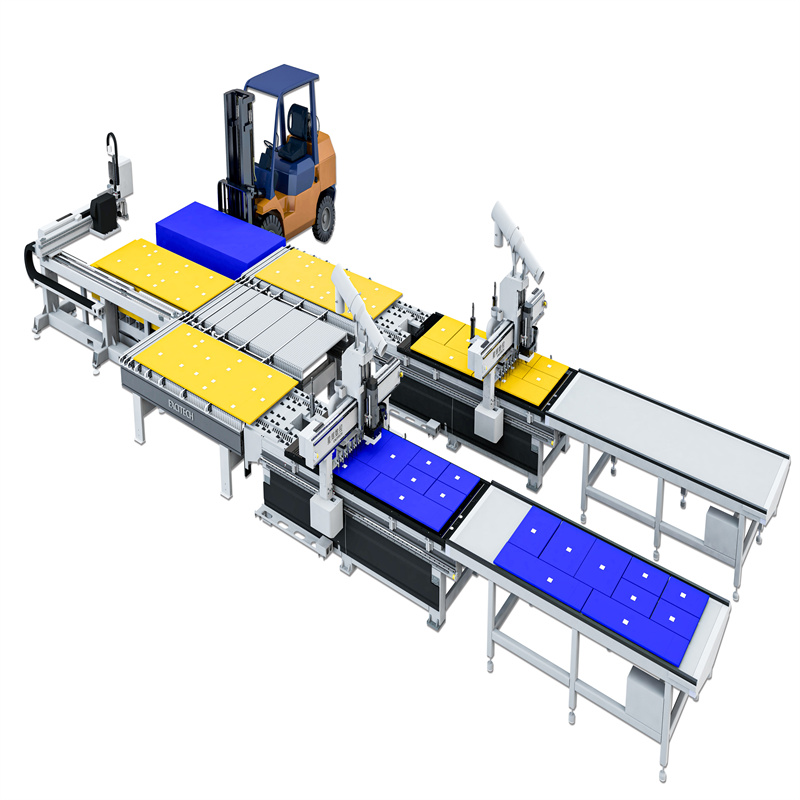 وحدة تعشيش مصنع الأثاث الذكي CNC لأعمال النجارة